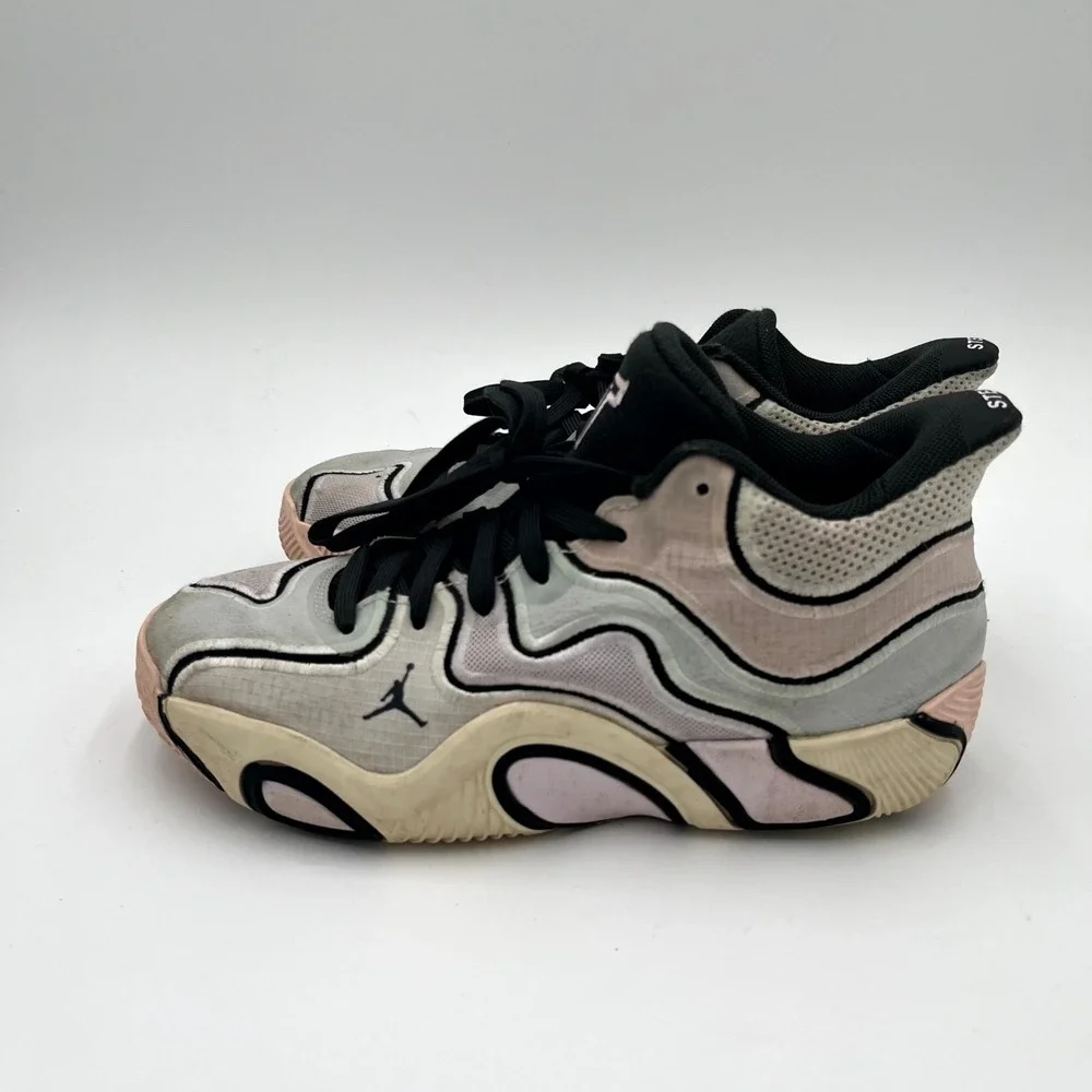 Air Jordan Tatum 3 GS Sidewalk Chalk HF3136-008 Kids 5 Sneaker‎ Multi Basketball